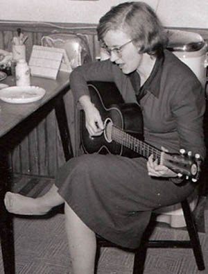 Connie Converse during her music career in the 1950s. 