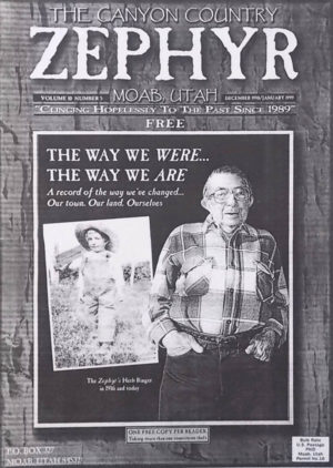 The Dec 98/Jan 99 Cover of the Zephyr