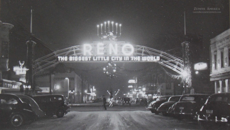 Reno at night. Photo by Herb Ringer