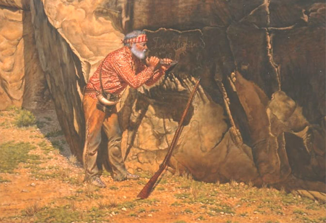 FUR TRADER DENIS JULIEN'S LIFE IN THE WEST (& Arches) by